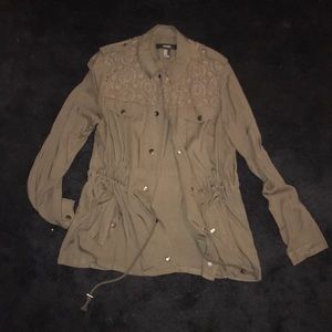 FOREVER 21 light jacket/button up shirt